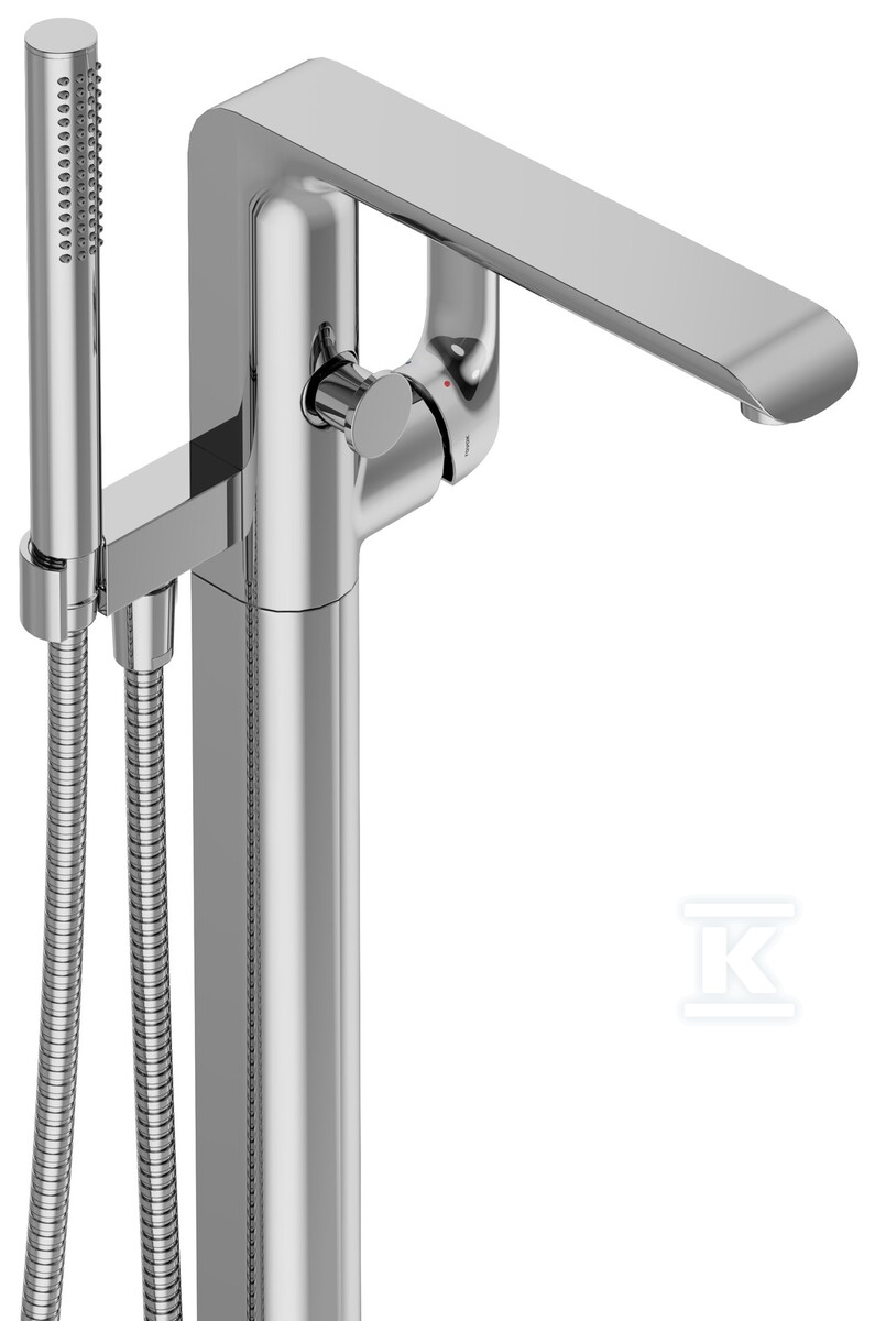 Bateria wannowa podłogowa, chrom FL - X070440