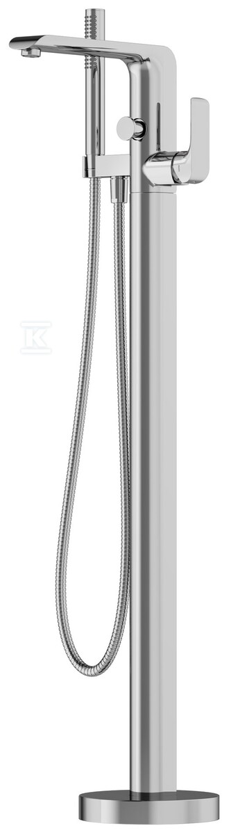Bateria wannowa podłogowa, chrom FL - X070440