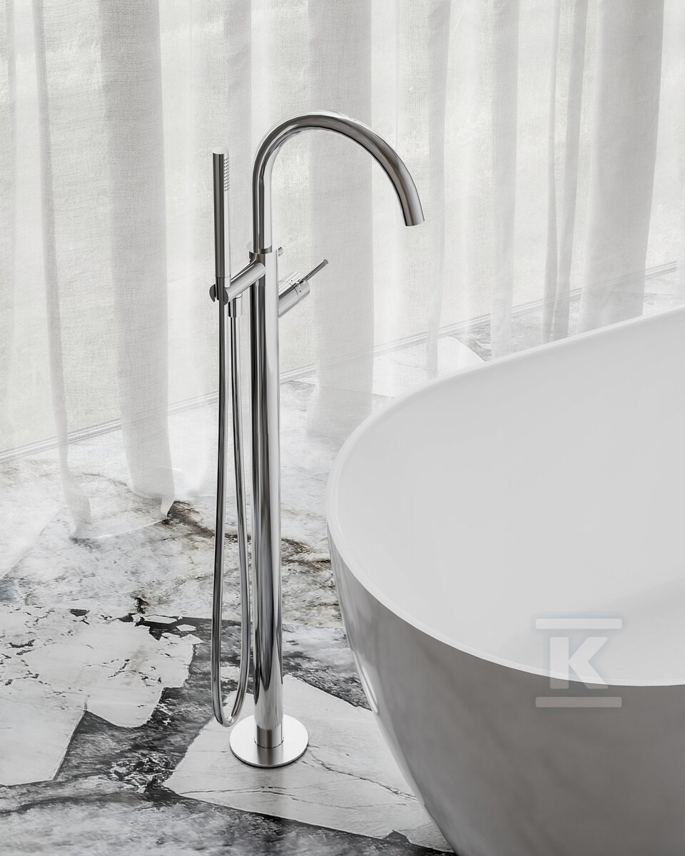 Bateria wannowa podłogowa ESPIRIT chrom - X070499