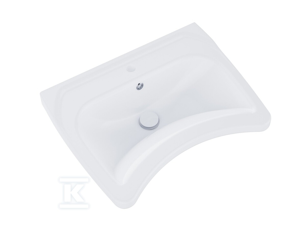 Umywalka ceramiczna SAFE 600, biała - XJX01160006