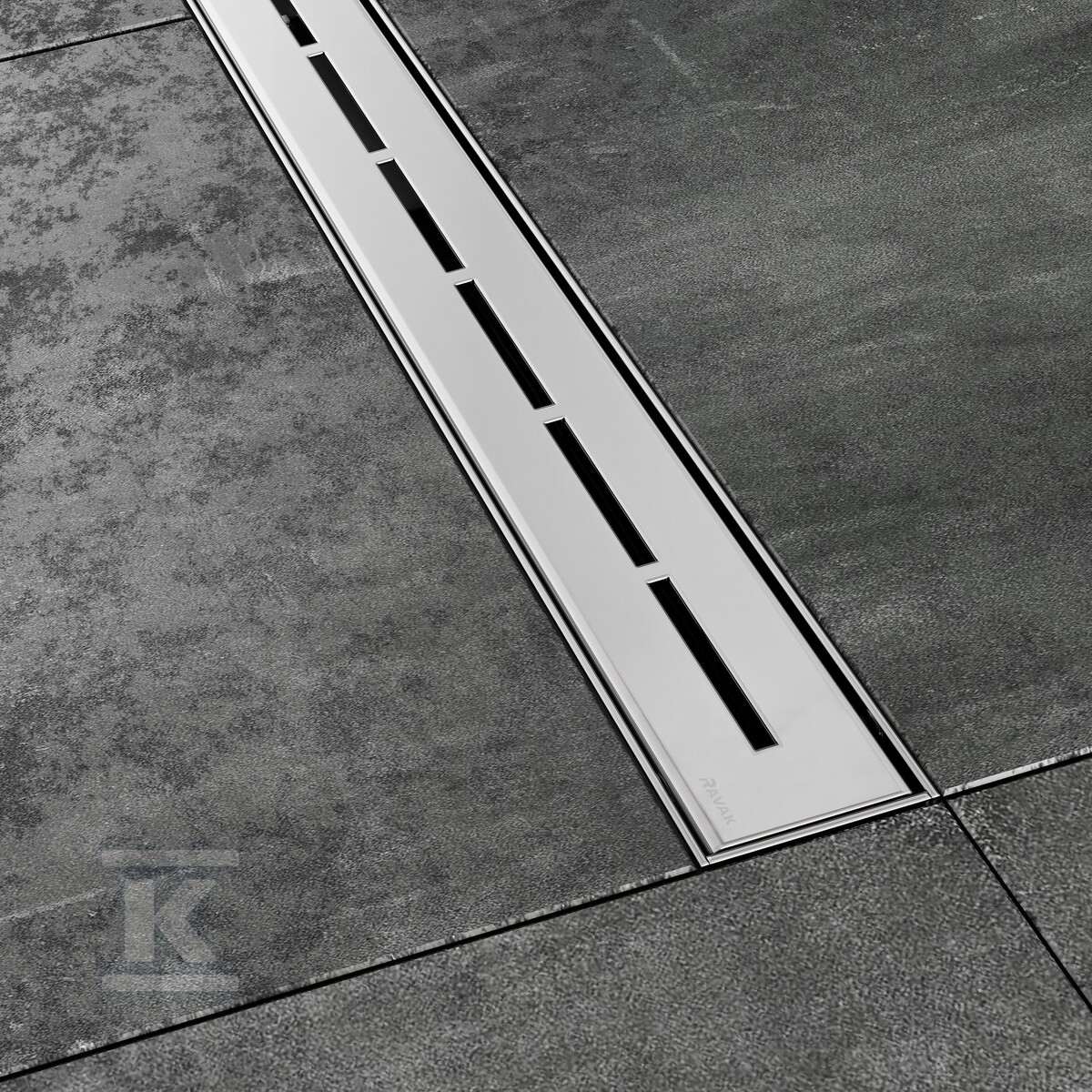 Водосток лінійний RUNWAY 1050 - нерж - X01392