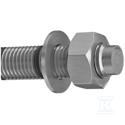 Wkręt do betonu M10x100mm, łeb - R-S3-LXHF10100Z/4