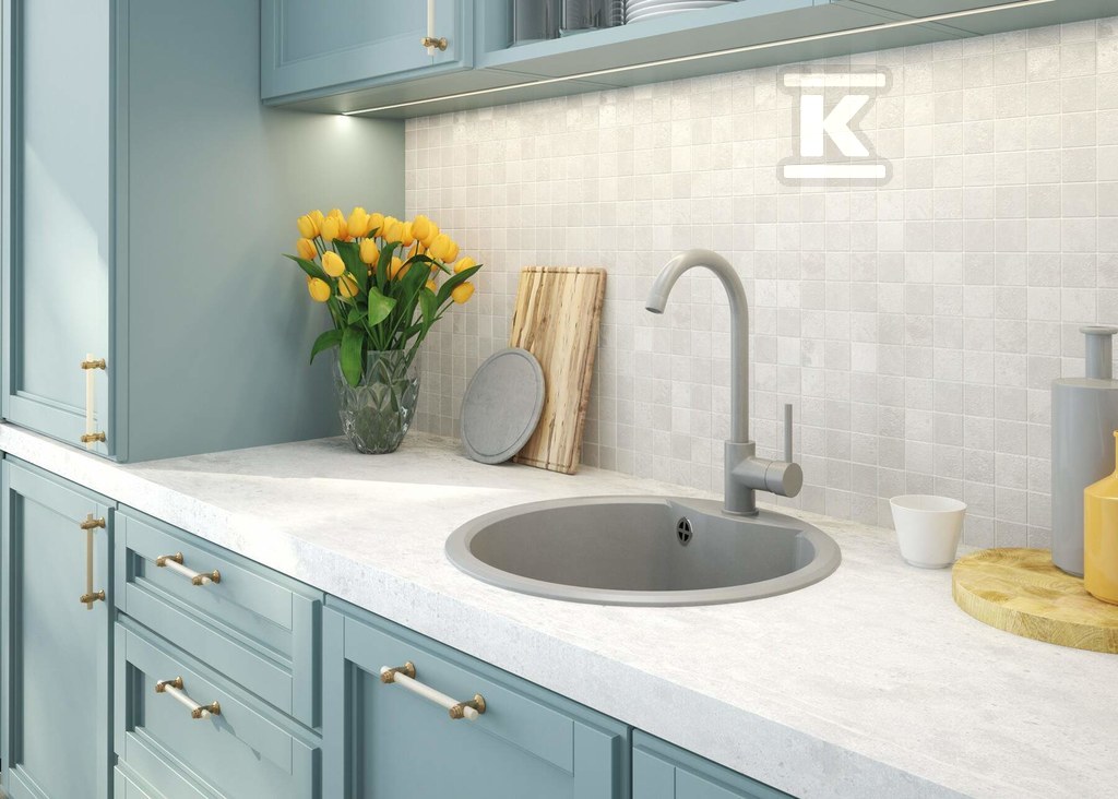 Milin kitchen faucet, matt gray - BEU_S62M