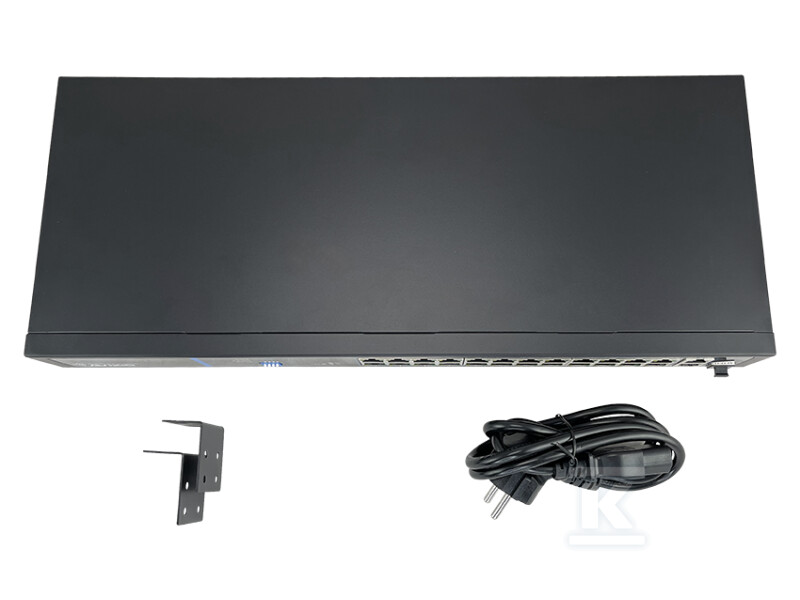 Unmanaged switch 24 ports RJ45 PoE+ - AV-SU24MP2G