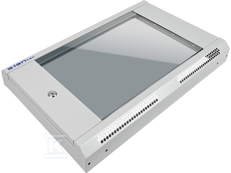 Шафа підвісна 19" 6U 600x500, - SW-6U-600-500-N-DSJ-OP-RP-B-S