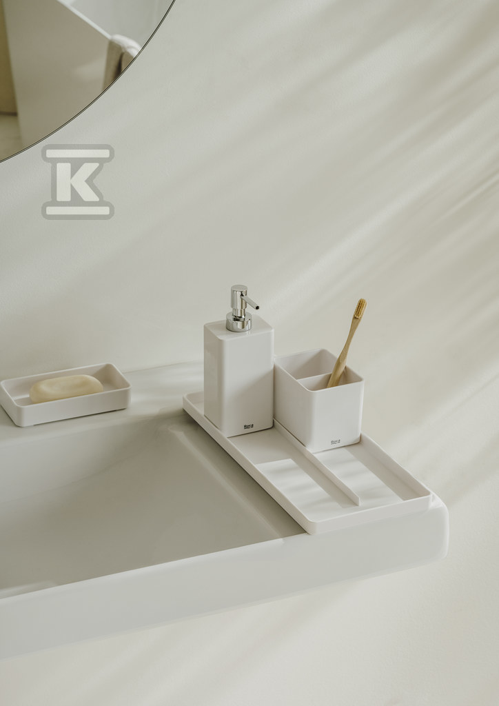 Kúpeľňová táca ONA biela - A817670C60