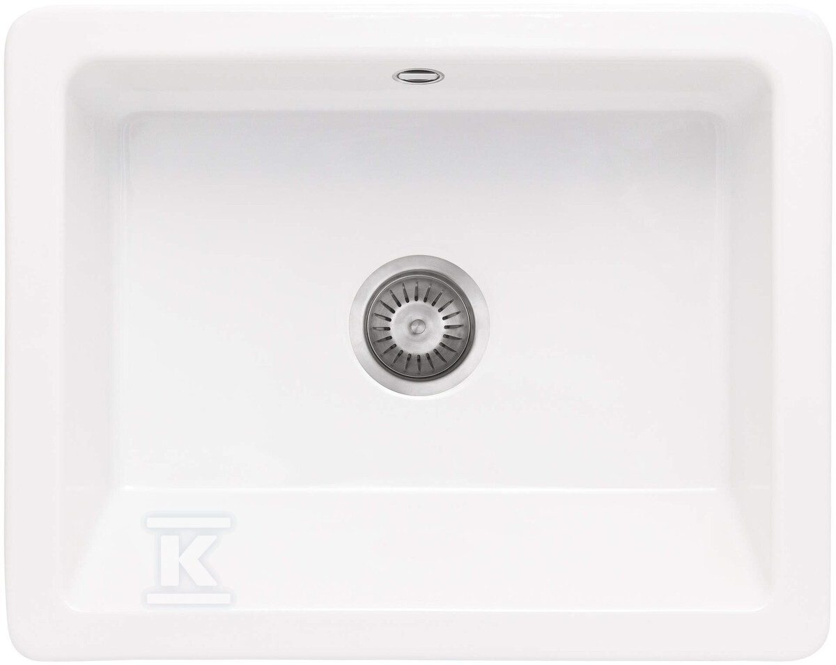 Мийка керамічна Sabor Light, біла, - ZCB_610H