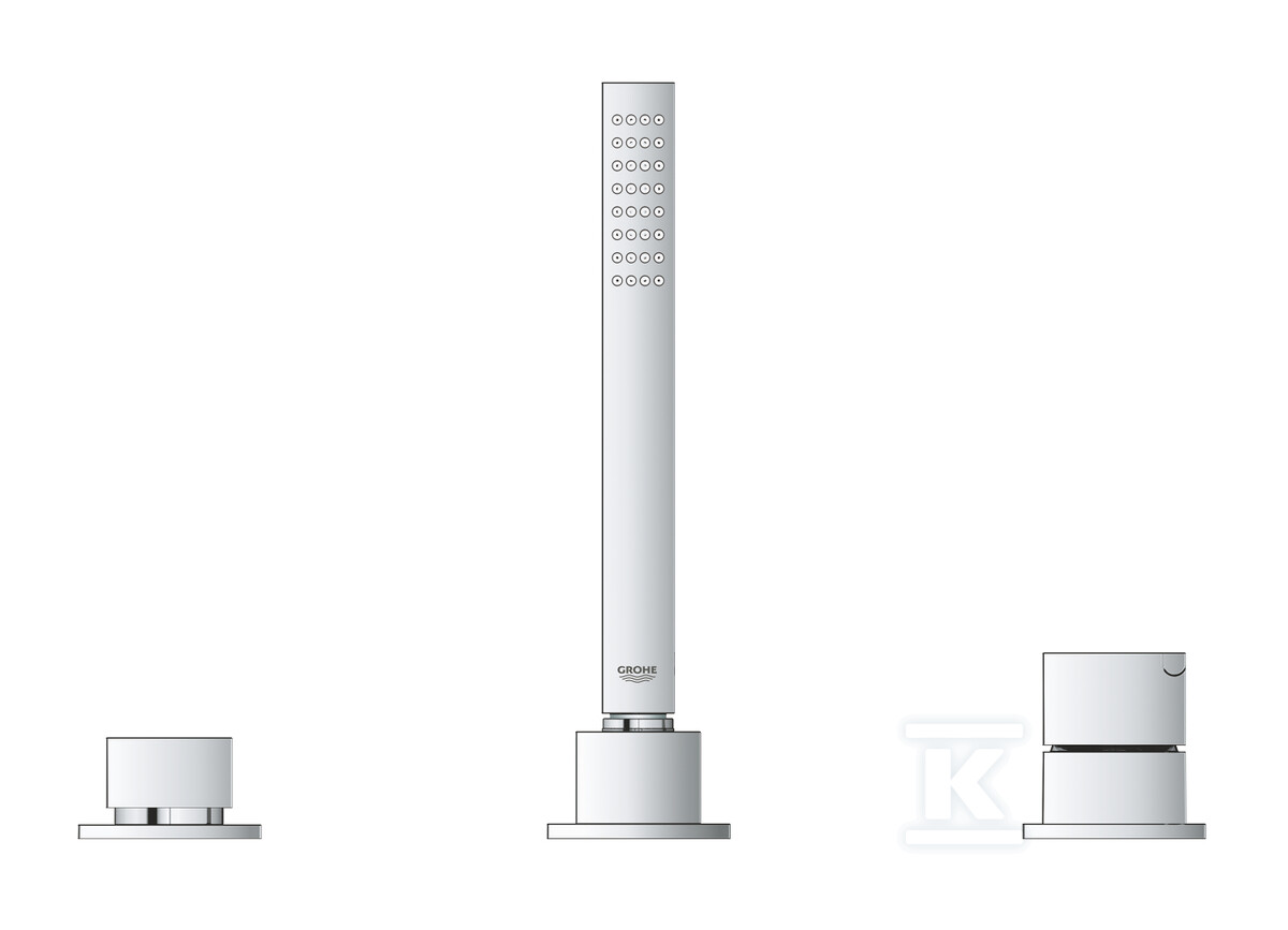 Одноважільний змішувач для ванни GROHE - 23845003