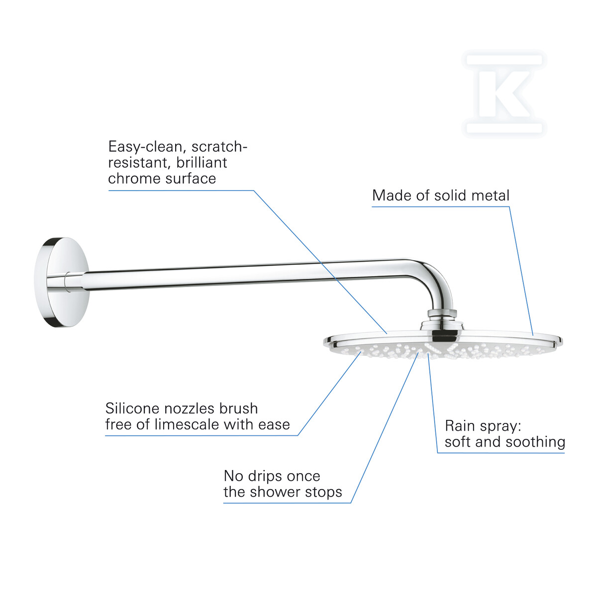 Rainshower Cosmopolitan 210 - 26171000