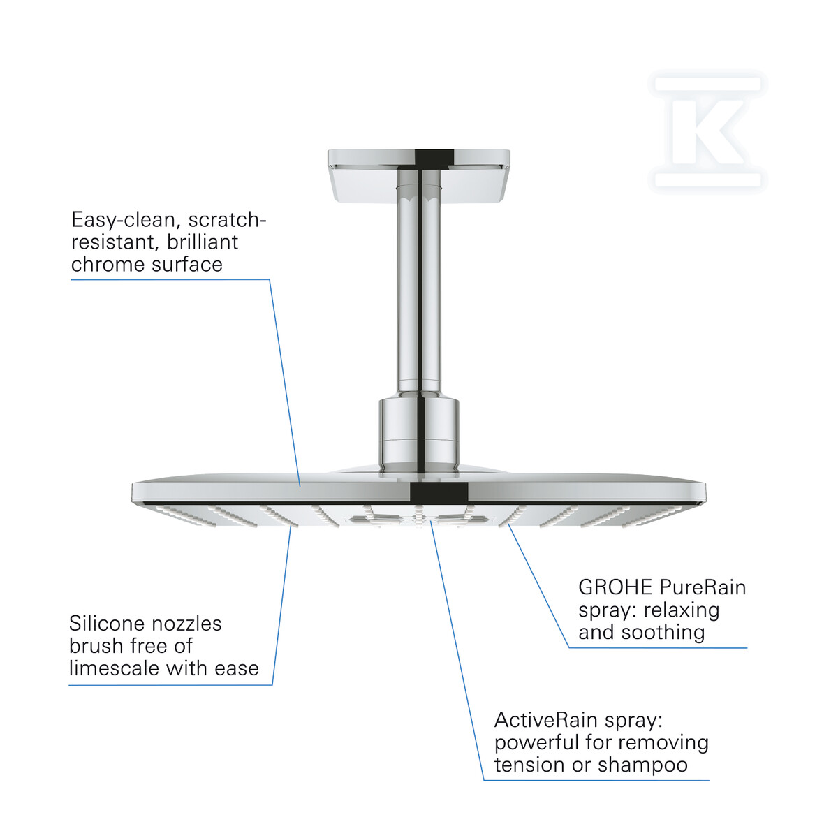 Душова лійка Rainshower SmartActive 310 - 26481000