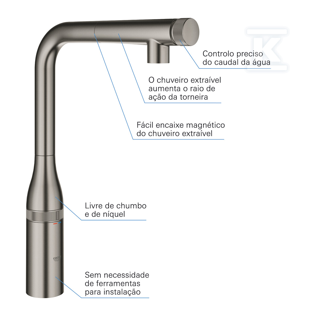 Bateria zlewozmywakowa Essence - 31615AL0