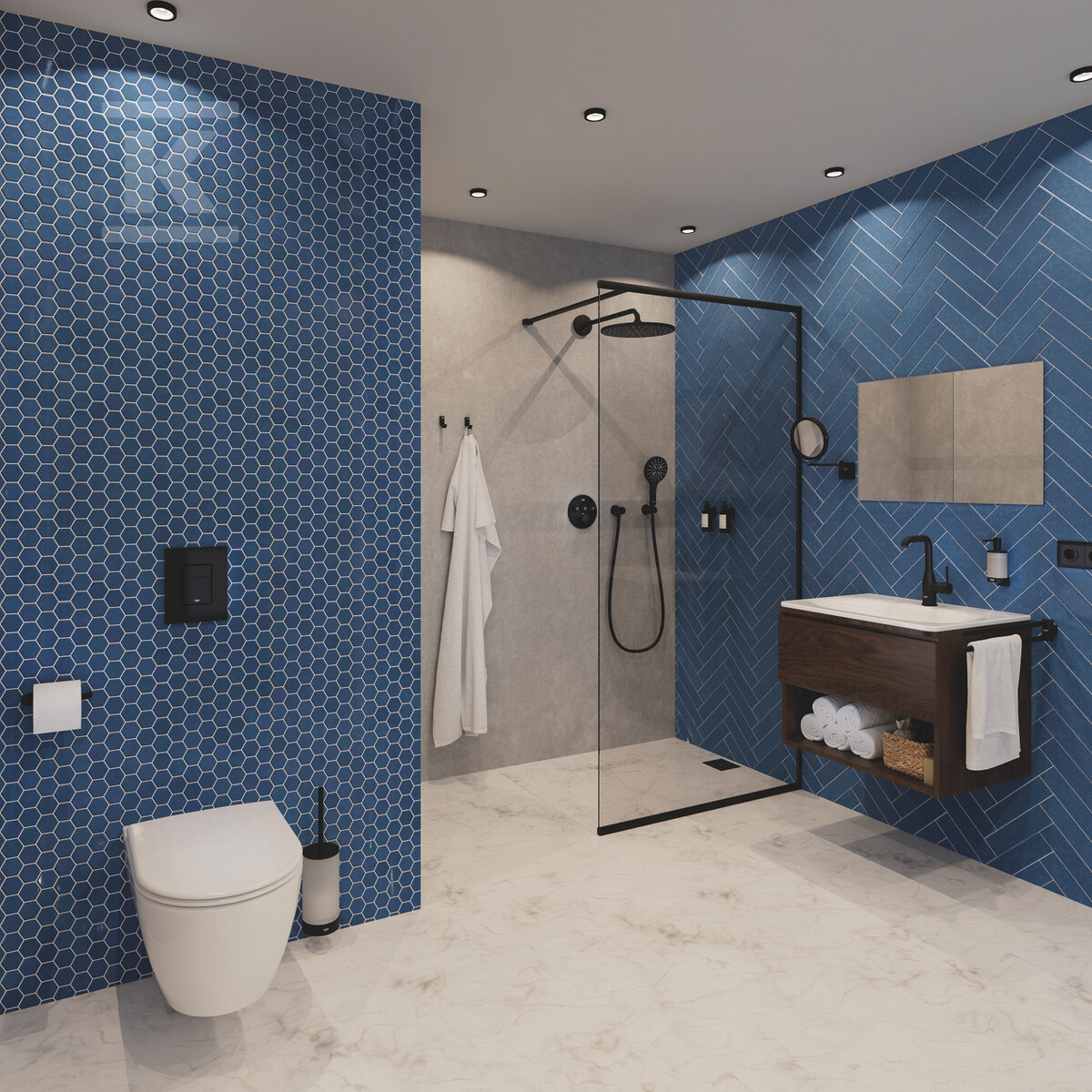 Rainshower SmartActive 130 - ручний - 22127KF0