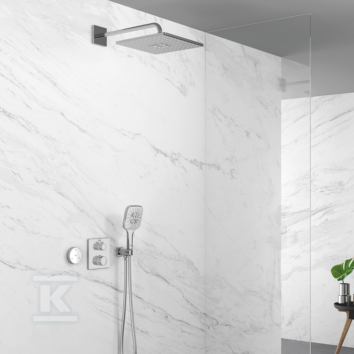 Rainshower SmartActive 130 Cube Ручний - 26550000