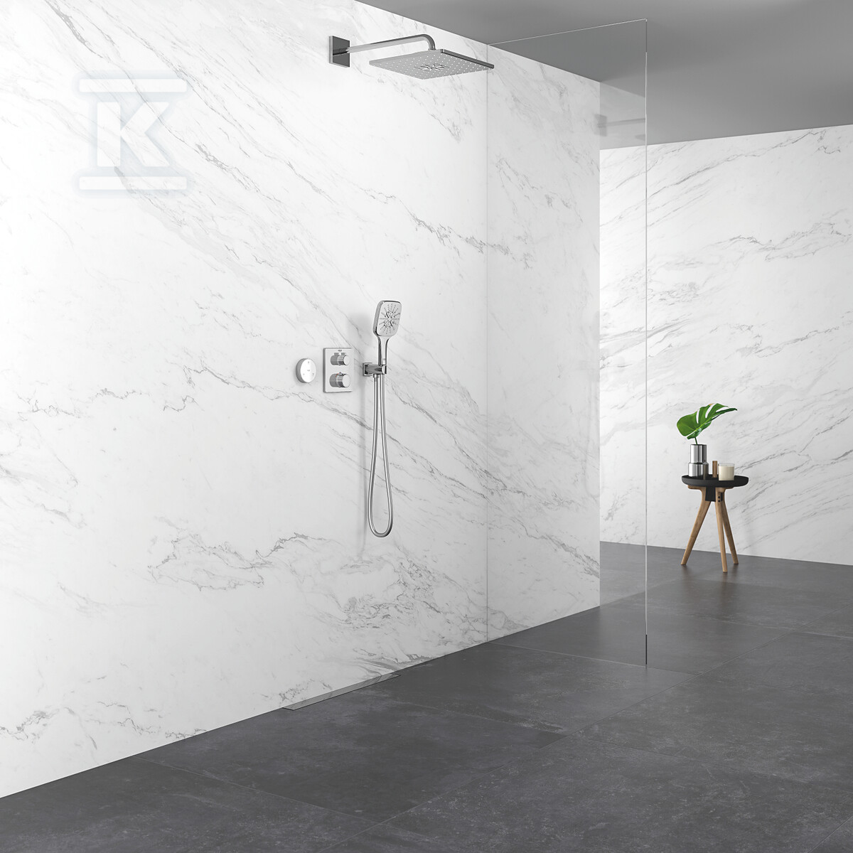 Rainshower SmartActive 130 Cube Ручний - 26550000