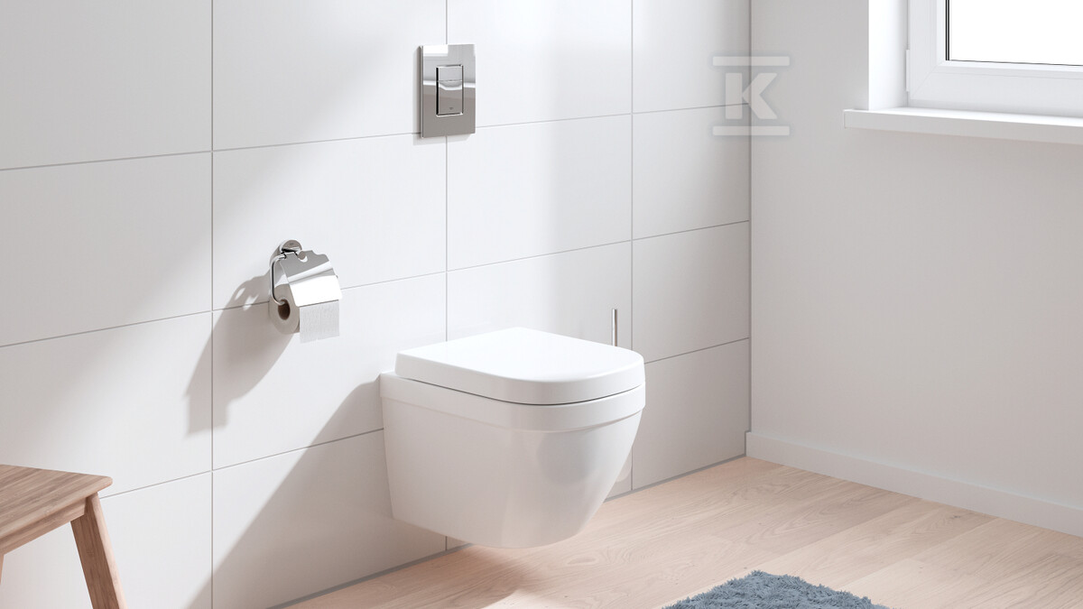 Euro Ceramika Miska WC wisząca z deską - 39554000