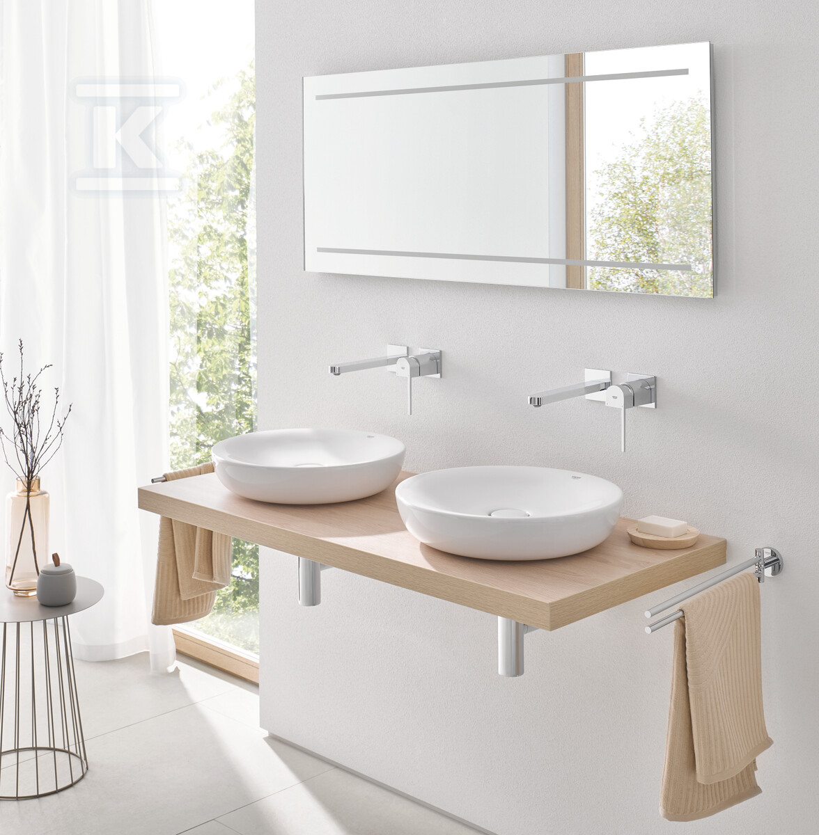 Умивальник Essence 45 см, альпійський - 3960900H