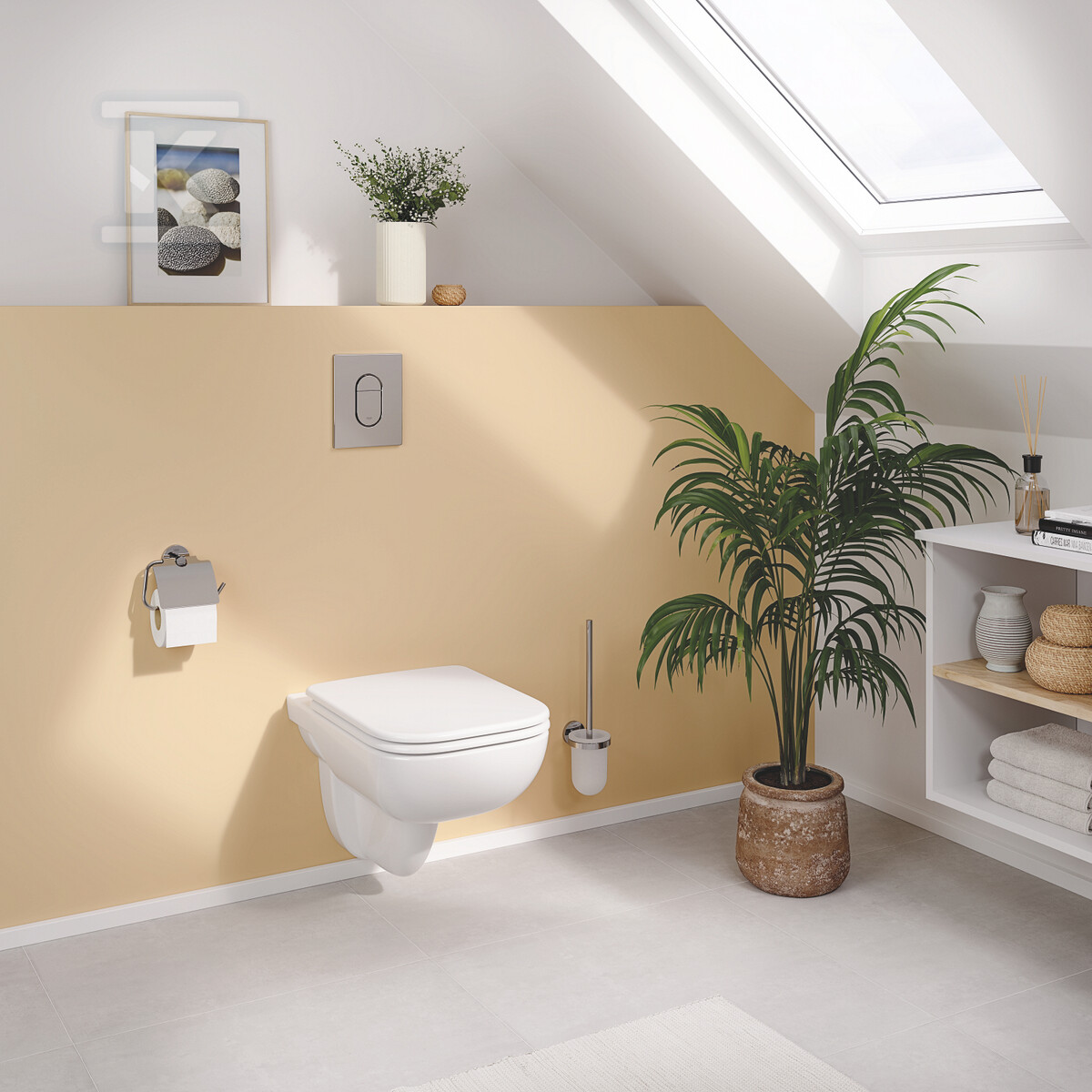 Euro Ceramika Miska WC wisząca z deską - 39554000