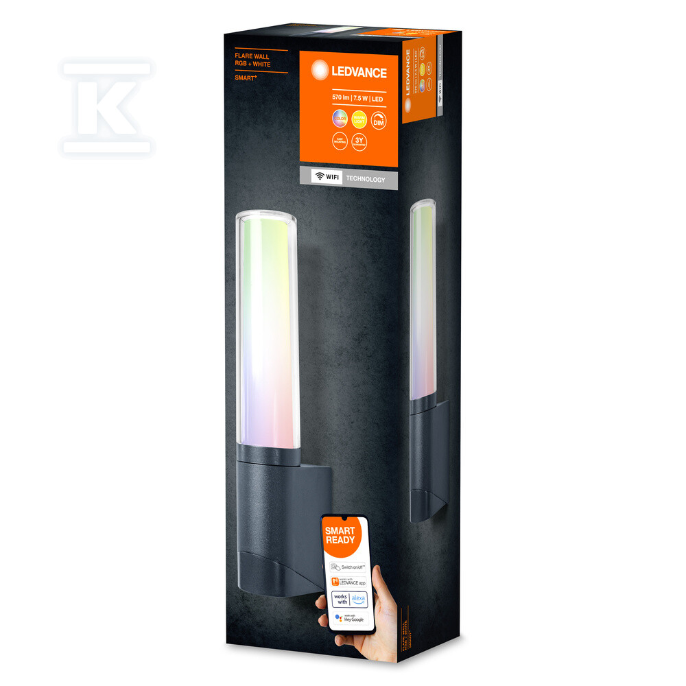 Oprawa LED SMART+ WIFI FLARE WALL 7.5W - 4058075478275