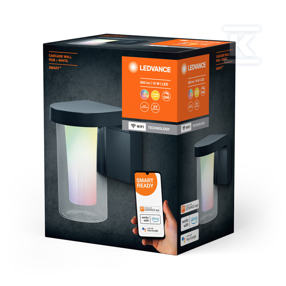 Oprawa LED SMART+ WIFI CASCADE WALL 10W - 4058075564244