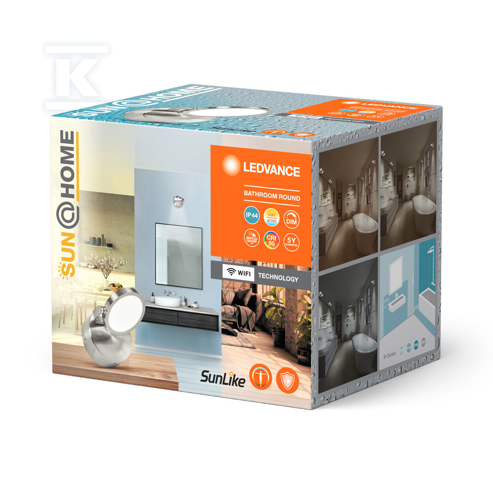 Oprawa łazienkowa LED SUN@HOME Bathroom - 4058075750616