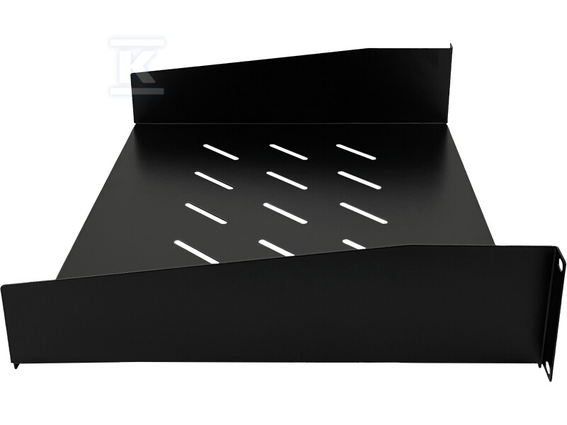 Полиця фіксована 19" 2U глиб. 350mm, - SA-P-19-2U-350-2-C