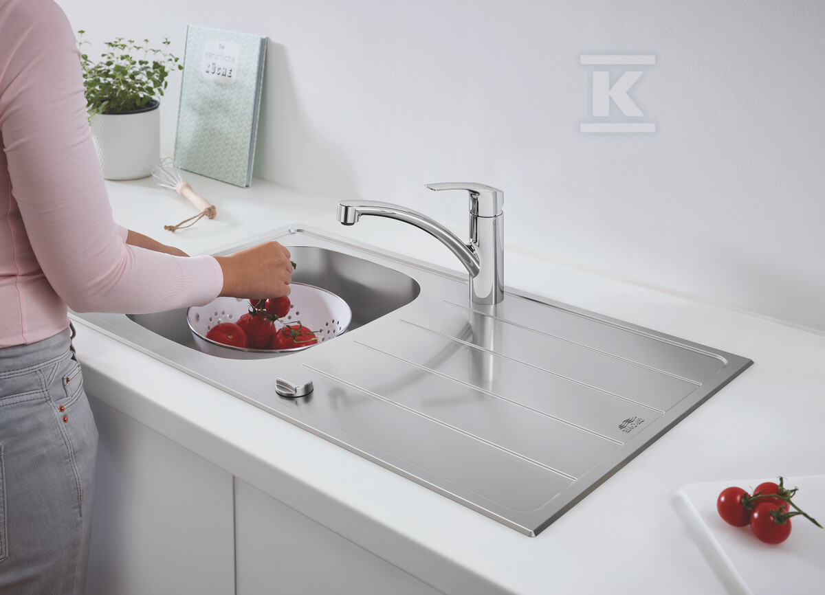 Zlewozmywak K200 z baterią kuchenną - 31565SD1