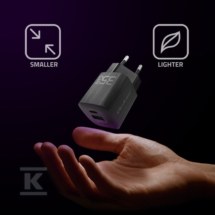 Мережевий зарядний пристрій 35W GaN - 50764