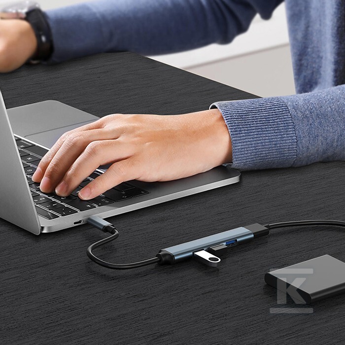 USB-хаб 4-в-1 USB 3.0/4USB 3.0/3xUSB - 53793