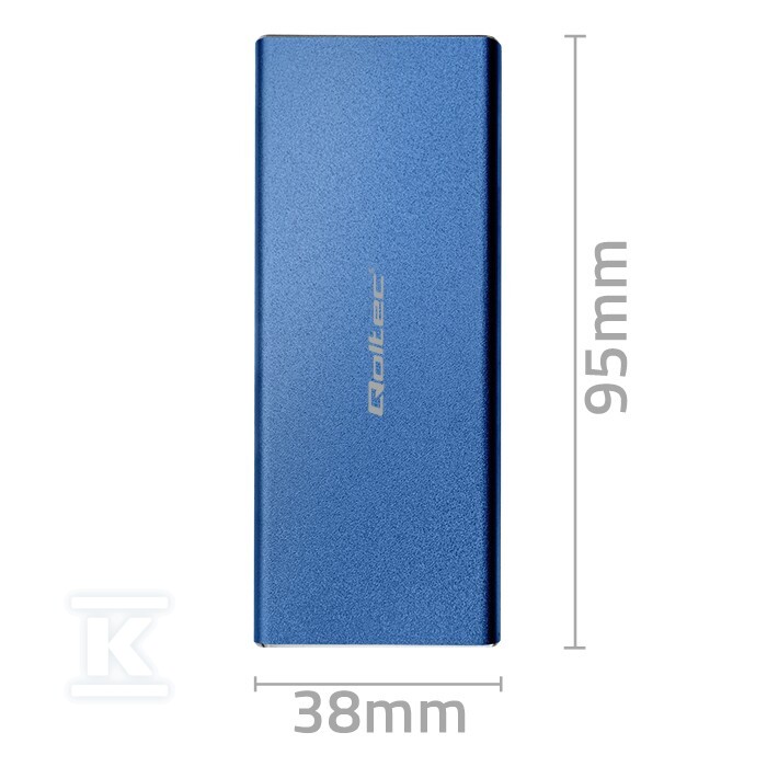 Алюмінієвий корпус/Кейс для диска M.2 - 51832