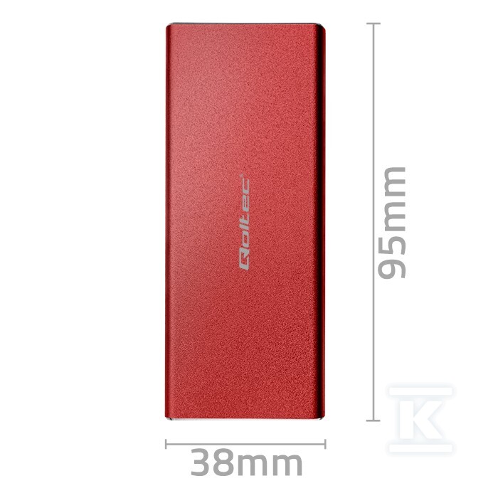 Алюмінієвий корпус/Кейс для диска M.2 - 51831