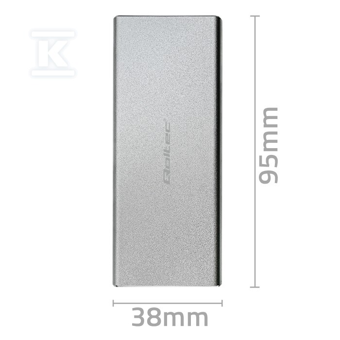 Алюмінієвий корпус/Кейс для диска M.2 - 51833