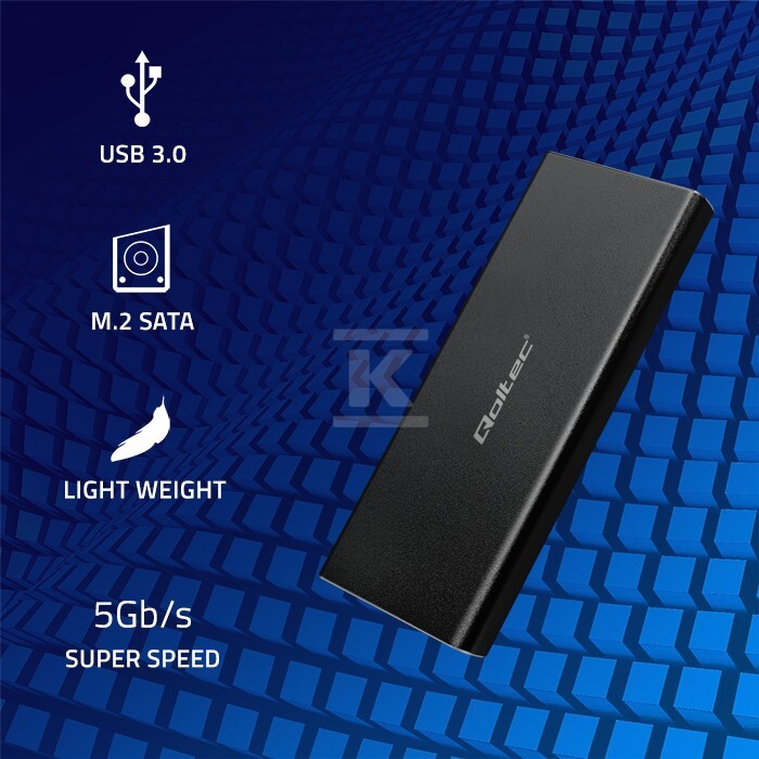 Алюмінієвий корпус/Кейс для диска M.2 - 51854