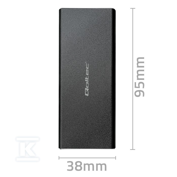 Алюмінієвий корпус/Кейс для диска M.2 - 51854