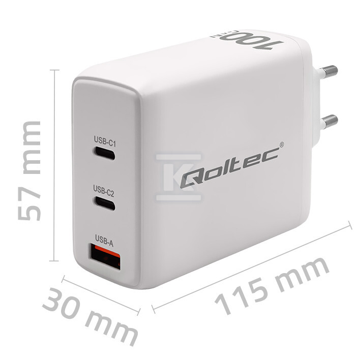 Мережевий зарядний пристрій 100W - 51826