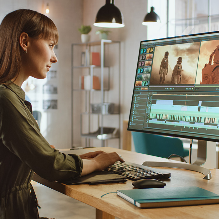 Фільтр синього світла 27" QOLTEC - 51049