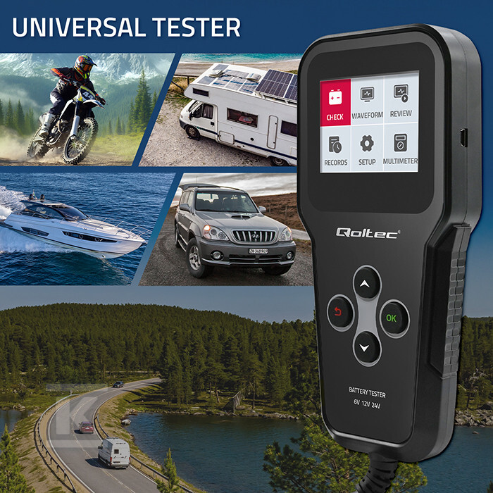 Цифровий аналізатор-тестер акумулятора - 52489