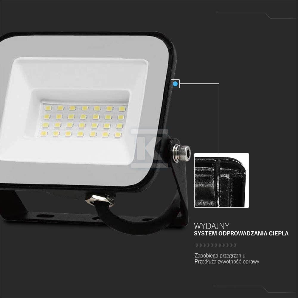Naświetlacz LED V-TAC 20W SAMSUNG CHIP - 10016