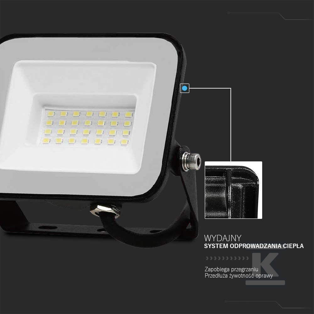 Naświetlacz LED V-TAC 30W SAMSUNG CHIP - 10022