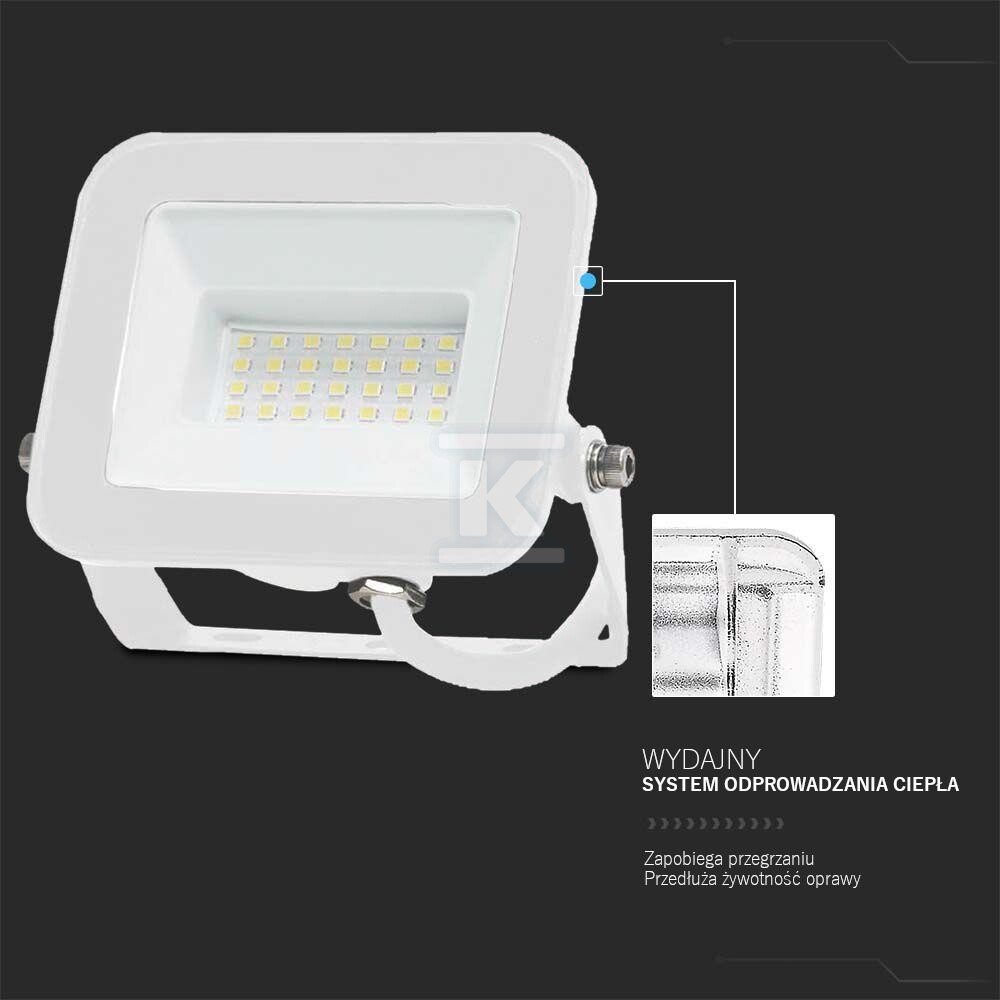 Naświetlacz LED V-TAC 30W SAMSUNG CHIP - 10024
