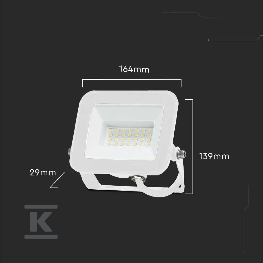 Naświetlacz LED V-TAC 30W SAMSUNG CHIP - 10024