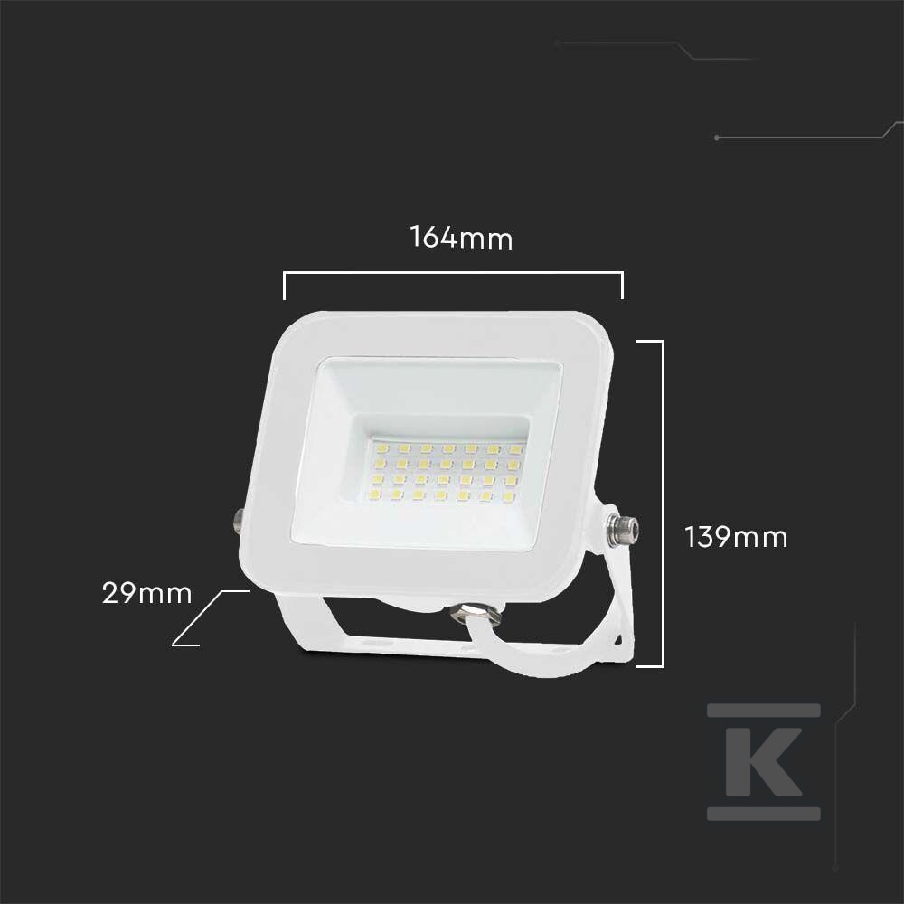Naświetlacz LED V-TAC 30W SAMSUNG CHIP - 10025