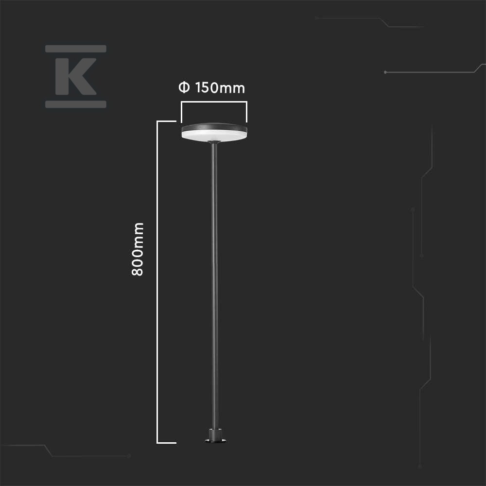 Słupek ogrodowy V-TAC LED 12W 2w1 80cm - 10426