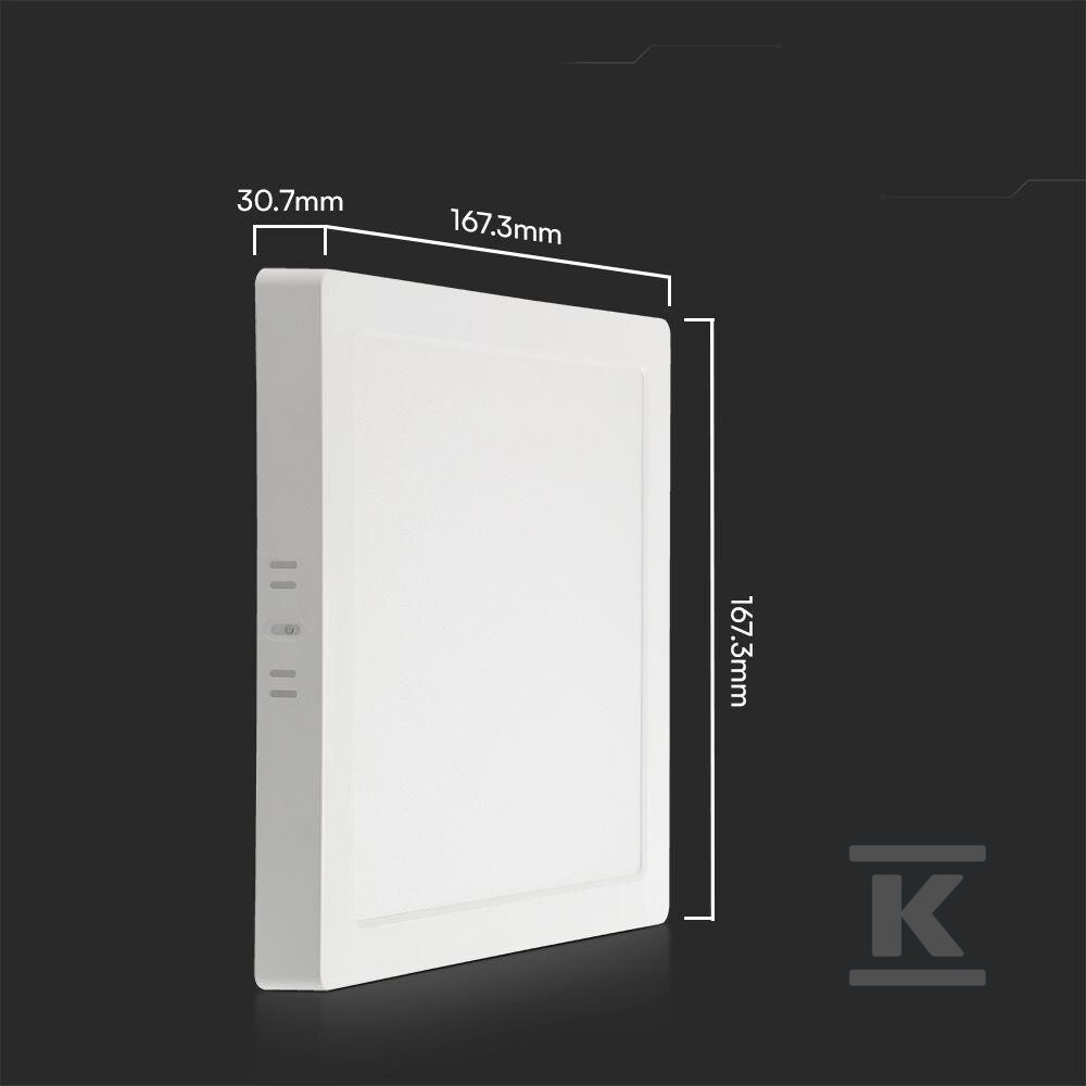Panel natynkowy V-TAC 12W LED SAMSUNG - 104961