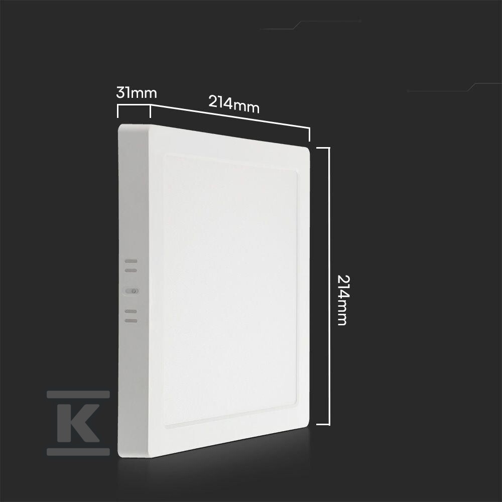 Panel natynkowy V-TAC 18W LED SAMSUNG - 104991