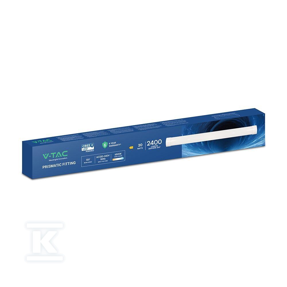 Oprawa V-TAC 20W LED liniowa natynkowa - 203496