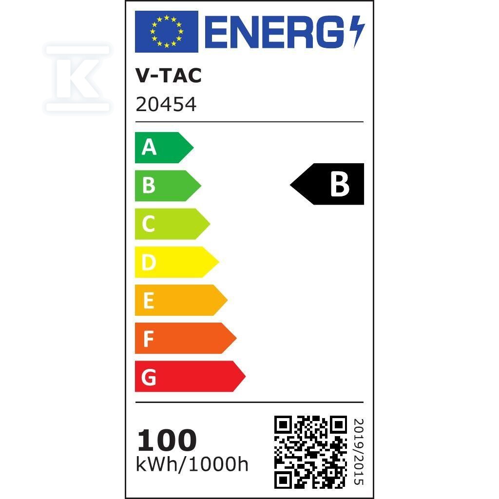 Naświetlacz LED V-TAC 100W G8 czarny - 20454