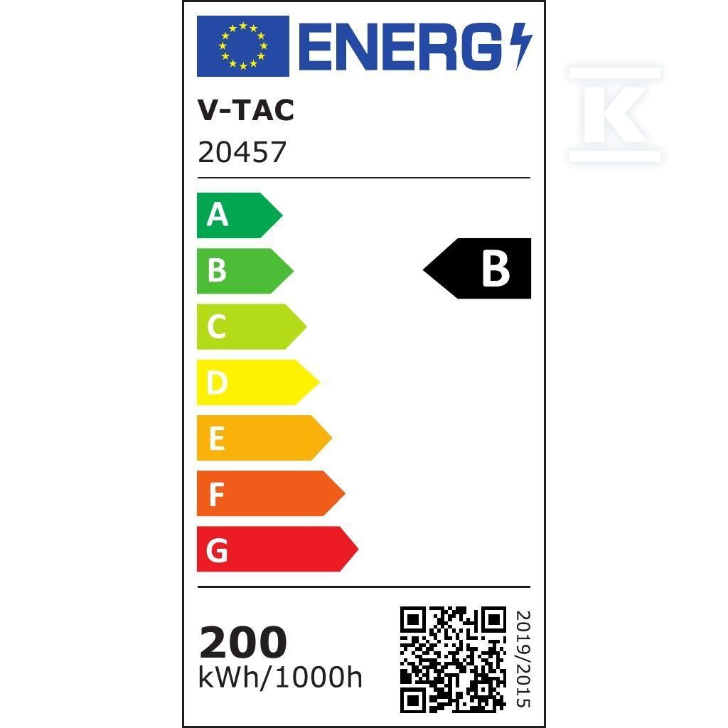 Naświetlacz LED V-TAC 200W G8 czarny - 20457