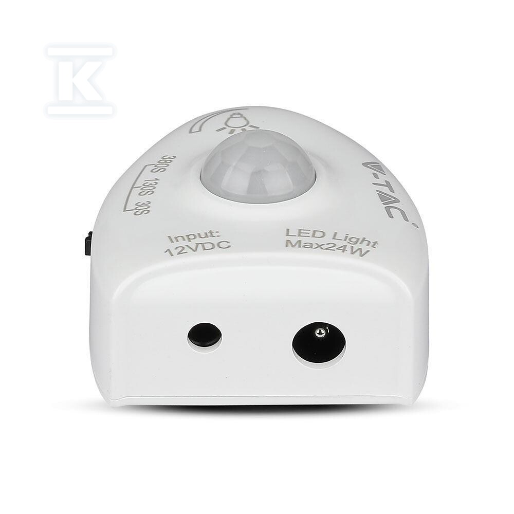 Nocne oświetlenie LED V-TAC czujnik ruchu pojedyncze łóżko VT-8067 ...