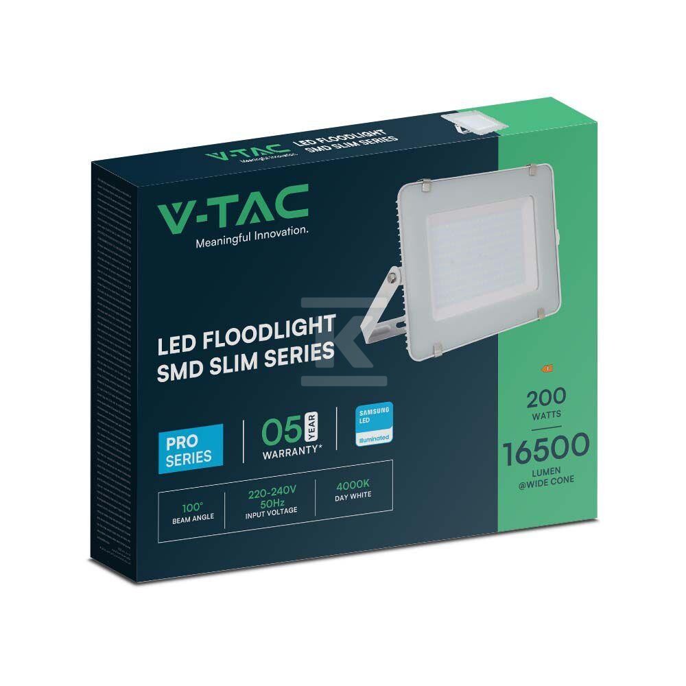 Naświetlacz LED V-TAC 200W SAMSUNG CHIP - 21420
