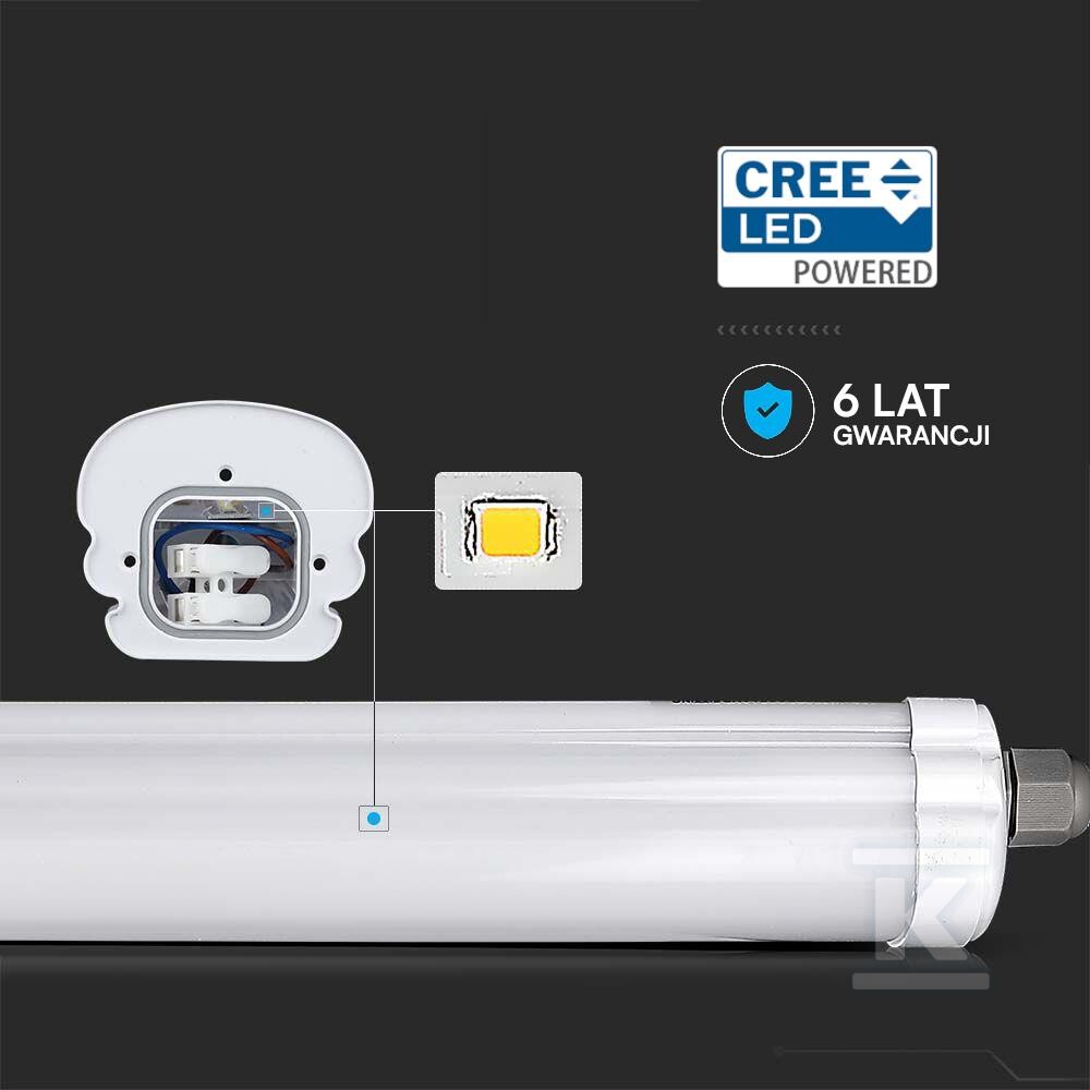 Oprawa hermetyczna LED V-TAC CREE CHIP - 2162846